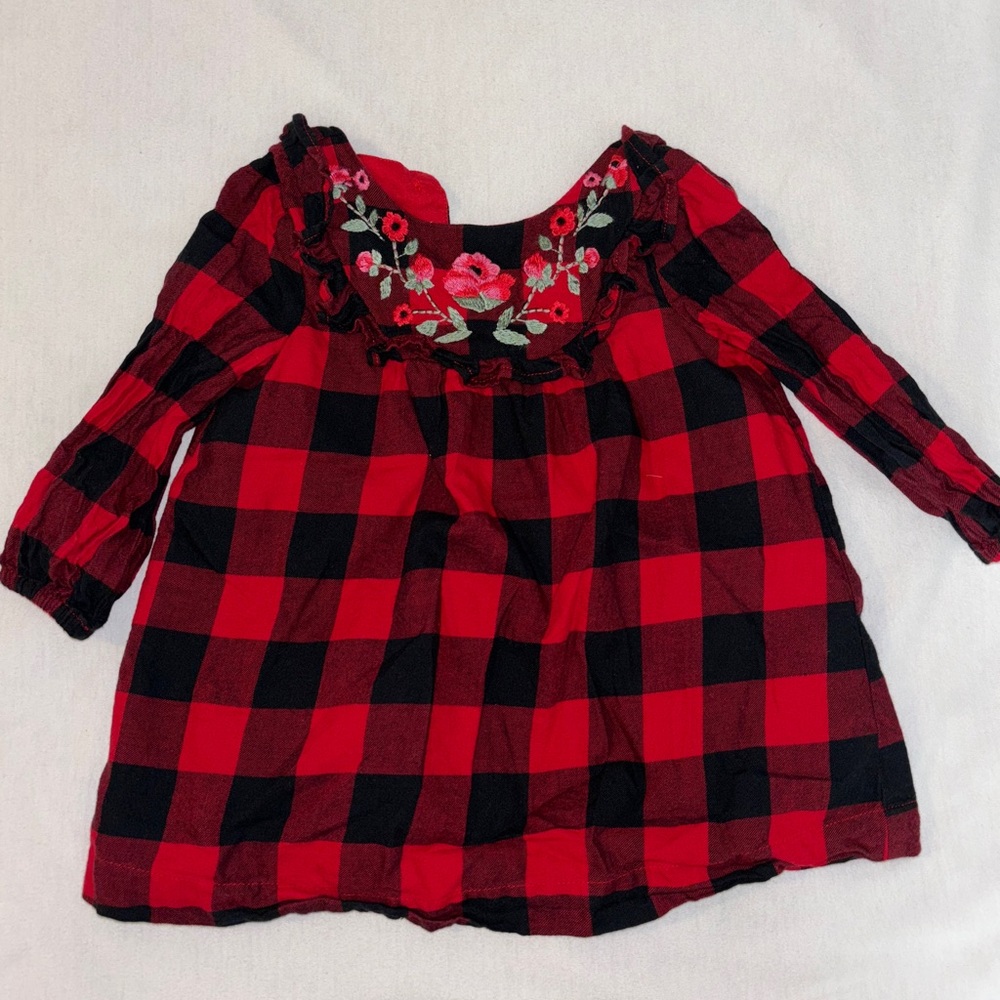 Plaid Baby Gap Holiday Dress